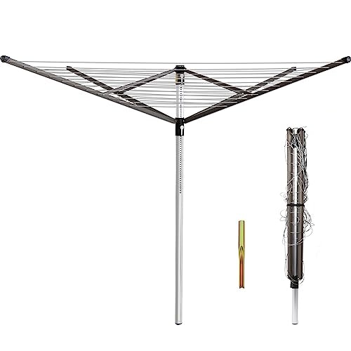 Js Hanger 196-Foot Foldable Rotary Clothesline Dryer: $80.41