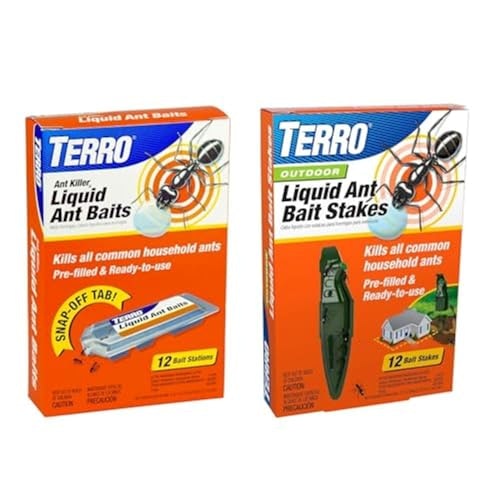Terro Liquid Ant Killer Bait Stations and Outdoor Stakes Bundle: $20.57