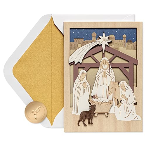 Papyrus Religious Christmas Card: $8.90