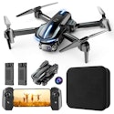 Pallton Foldable 1080p Mini Drone with 2 Batteries for $20 + free shipping
