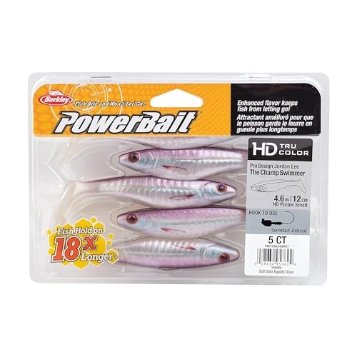 Berkley Powerbait The Champ Swimmer Fishing Soft Bait 5-Pack: $5.70 Berkley Powerbait The Champ Swimmer Fishing Soft Bait 5-Pack: $5.70