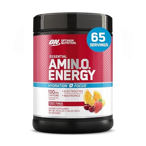 Optimum Nutrition Amino Energy Powder 65-Serving Tub: $44.99 Optimum Nutrition Amino Energy Powder 65-Serving Tub: $44.99