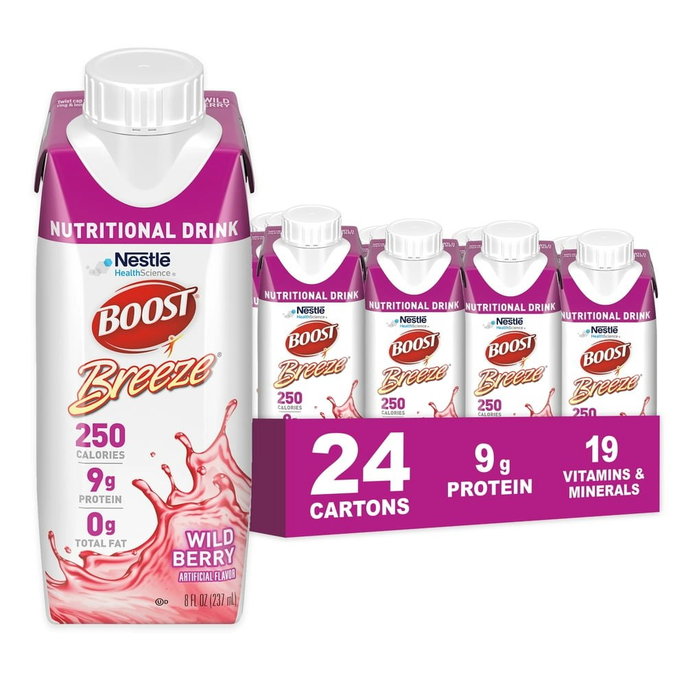 Nestle Boost Breeze Nutritional Drink 24-Pack: $38.18 Nestle Boost Breeze Nutritional Drink 24-Pack: $38.18