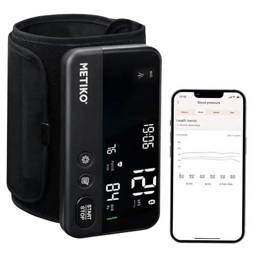 Metiko Wireless Upper Arm Bluetooth Blood Pressure Monitor: $28.89