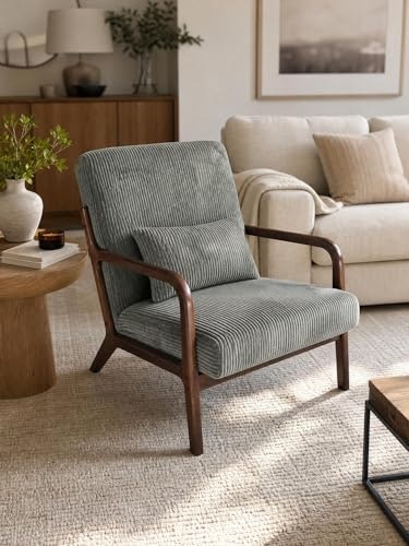 Garvee Mid-Century Upholstered Accent Chair: $109.99 Garvee Mid-Century Upholstered Accent Chair: $109.99