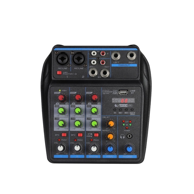 4-Channel Bluetooth DJ Mixing Console: $70.16 4-Channel Bluetooth DJ Mixing Console: $70.16