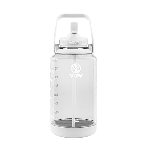 Takeya 64oz Motivational Water Bottle with Straw Lid: $12.99 Takeya 64oz Motivational Water Bottle with Straw Lid: $12.99