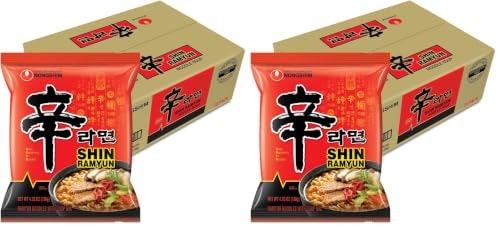 Nongshim Shin Ramyun Spicy Instant Noodles 40-Pack: $37.36 Nongshim Shin Ramyun Spicy Instant Noodles 40-Pack: $37.36