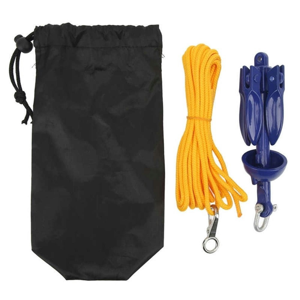 Folding Aluminum Grapnel Boat Anchor Kit: $44.72 Folding Aluminum Grapnel Boat Anchor Kit: $44.72
