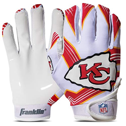 Franklin Sports Kansas City Chiefs Youth Receiver Gloves: $7.15 Franklin Sports Kansas City Chiefs Youth Receiver Gloves: $7.15