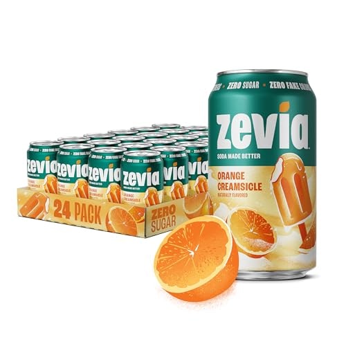 Zevia Zero Sugar Orange Creamsicle Soda 12-oz Cans 24-Pack: $26.73 Zevia Zero Sugar Orange Creamsicle Soda 12-oz Cans 24-Pack: $26.73