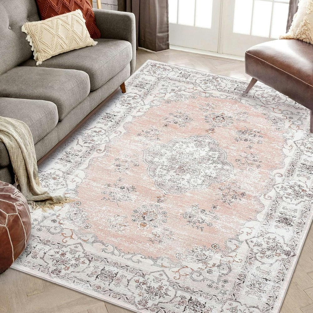 9x12-Foot Distressed Boho Area Rug: $72.98 9x12-Foot Distressed Boho Area Rug: $72.98