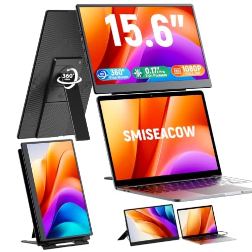 Smiseacow S13 15.6" 1080p Portable Monitor: $69.99