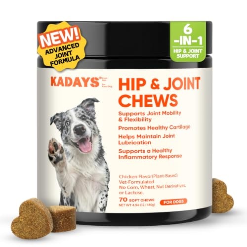 Kadays 70-Count Dog Joint Supplement: $6.99