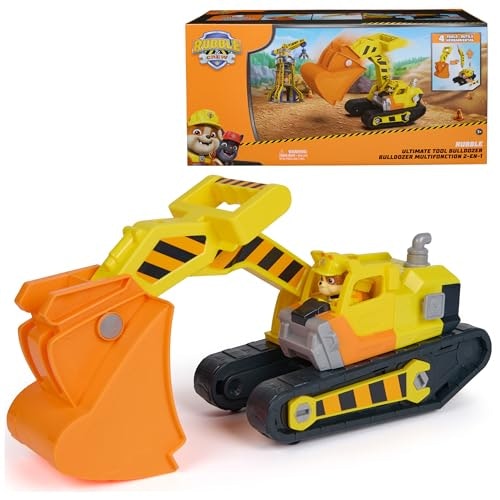 Rubble & Crew Rubble's Ultimate Tool Bulldozer Vehicle & Figure: $8.18 Rubble & Crew Rubble's Ultimate Tool Bulldozer Vehicle & Figure: $8.18