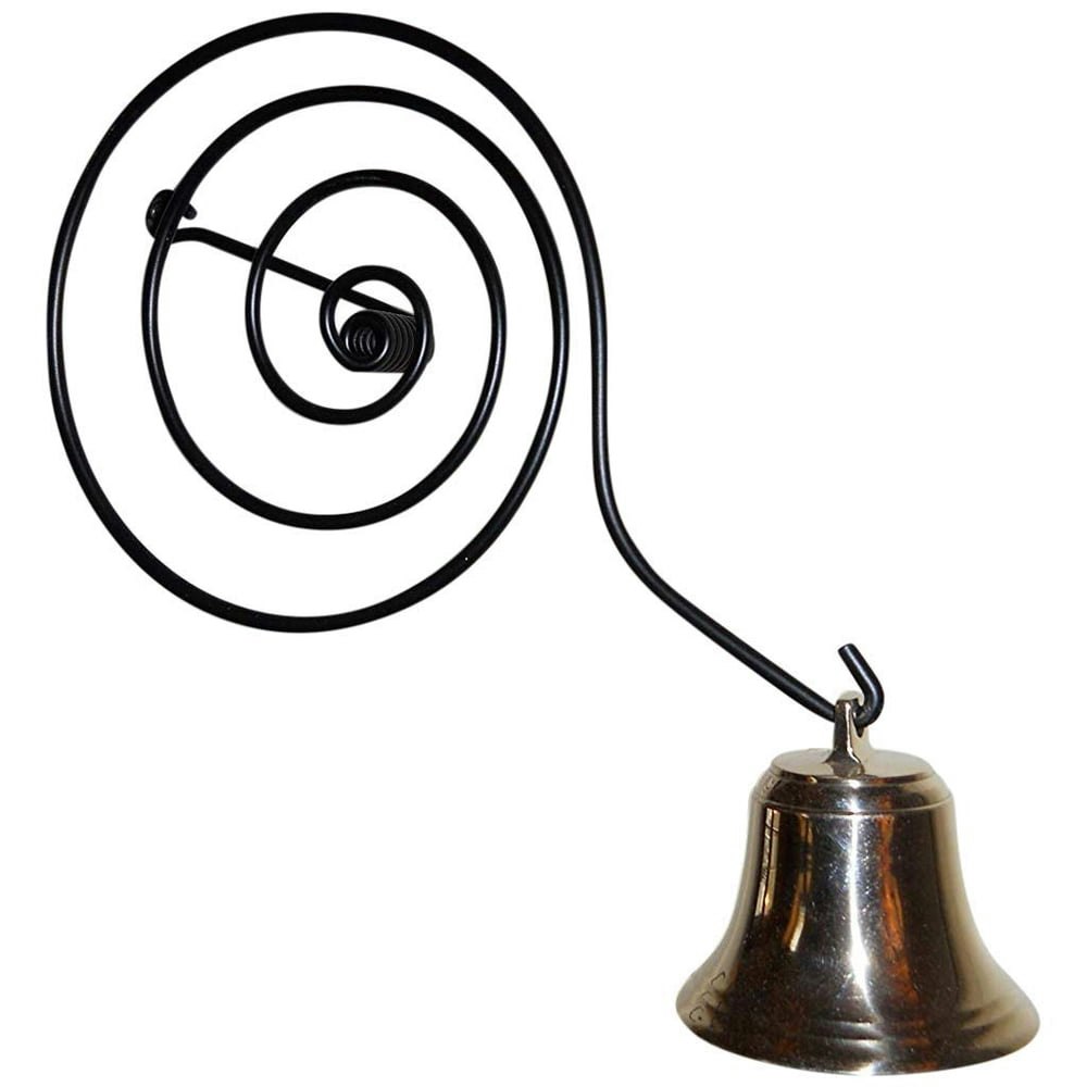 Antique Brass Shopkeeper's Bell: $18.24 Antique Brass Shopkeeper's Bell: $18.24