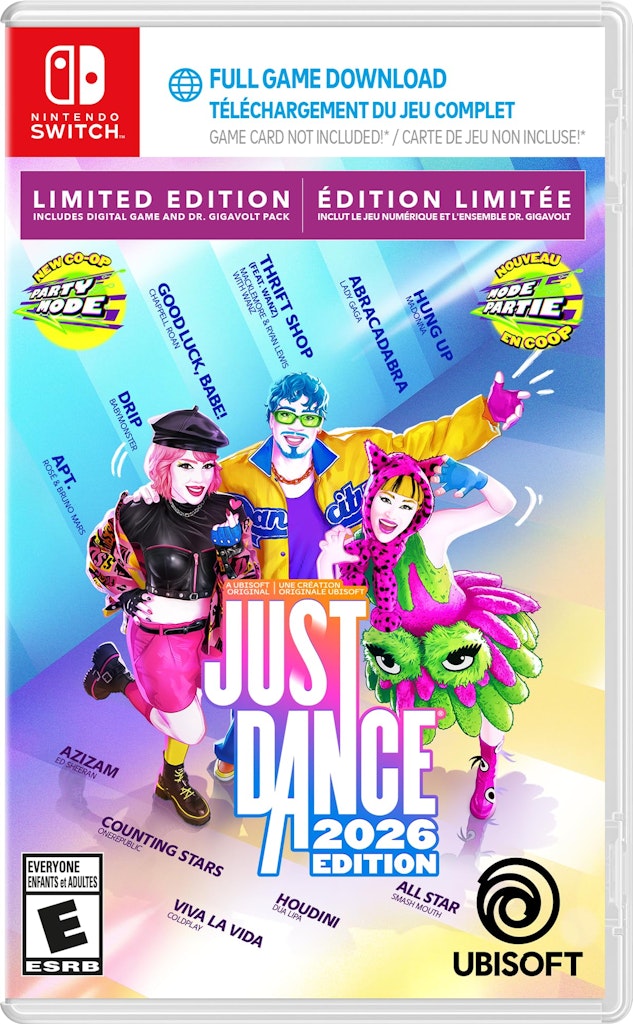 Just Dance 2026 Edition for Nintendo Switch: $12 Just Dance 2026 Edition for Nintendo Switch: $12