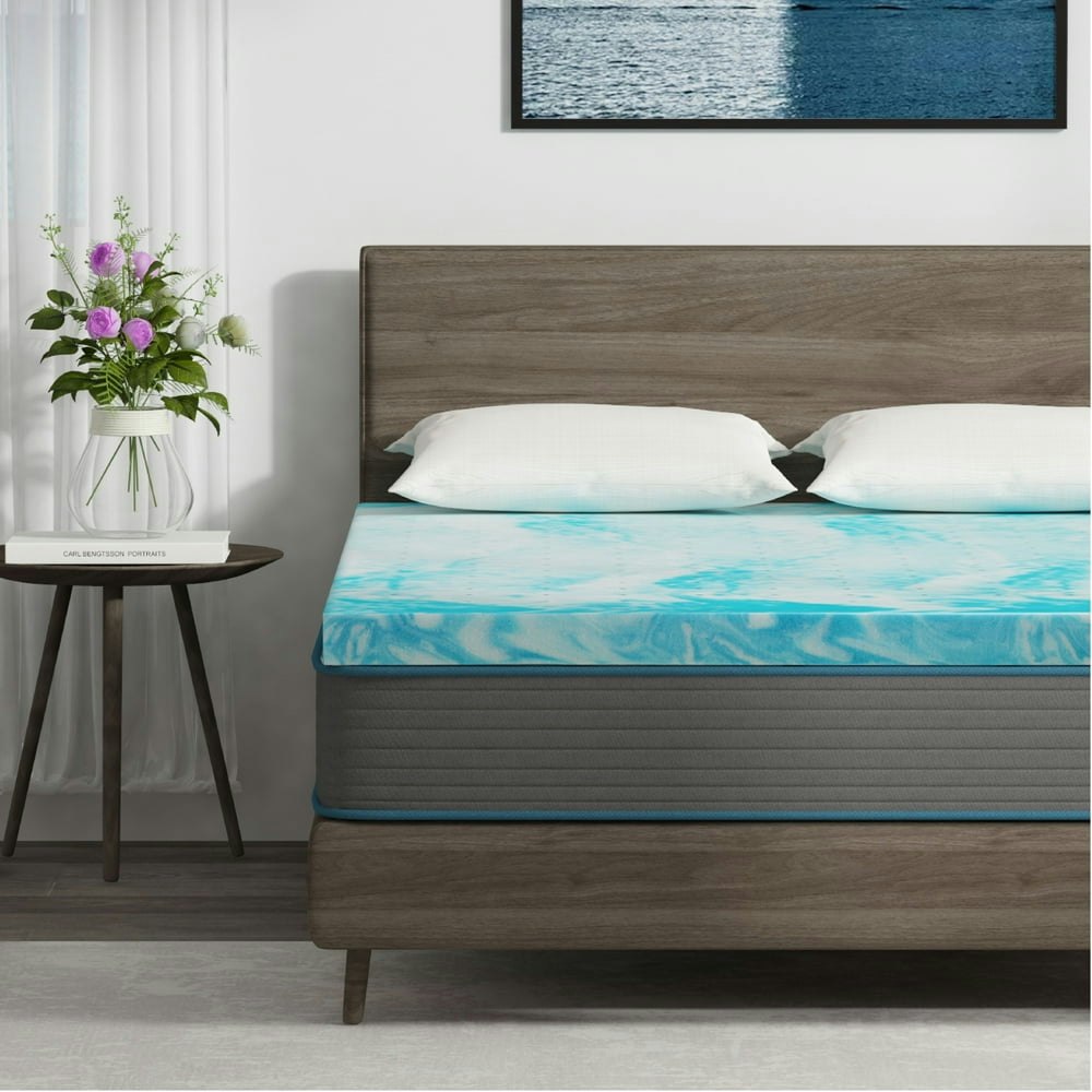 Egohome 3-inch Cooling Gel Memory Foam King Mattress Topper: $69.99 Egohome 3-inch Cooling Gel Memory Foam King Mattress Topper: $69.99