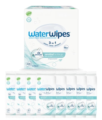 WaterWipes Sensitive+ On the Go Wipes 224-Pack for $12 + free shipping w/ Prime