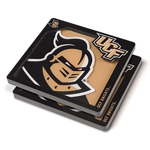 YouTheFan Central Florida Knights 3D Logo Drink Coasters: $7.87 YouTheFan Central Florida Knights 3D Logo Drink Coasters: $7.87