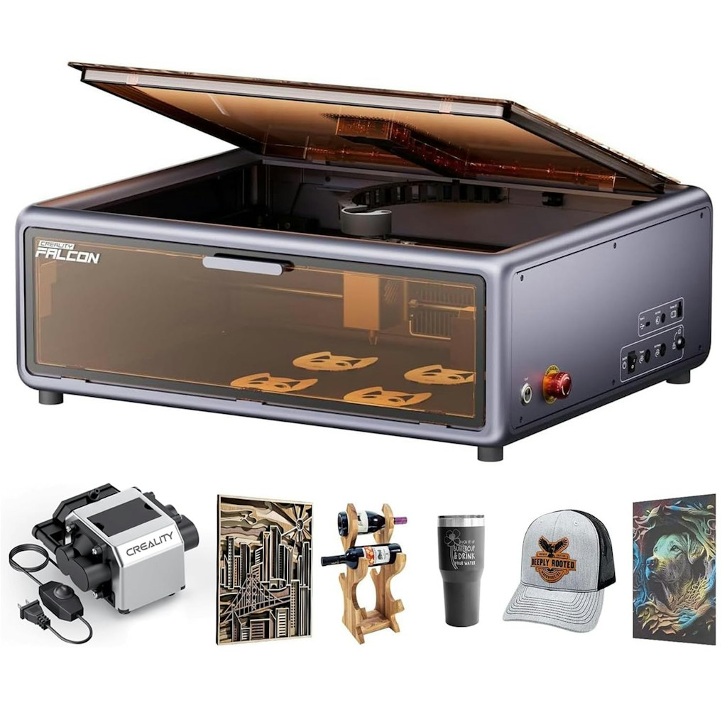 Creality Falcon A1 10W Laser Engraver & Cutter: $466