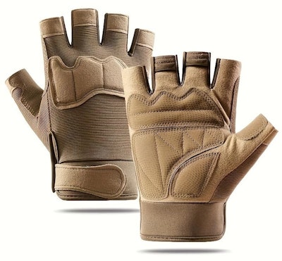 Half Finger Anti-Slip Gloves for $4.60 + free shipping w/ $25