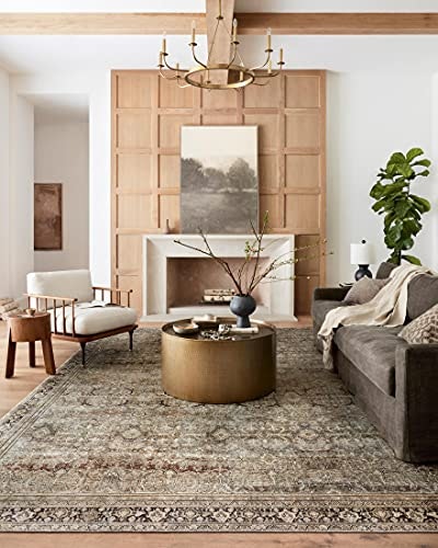 Loloi Layla Olive/Charcoal 2.5' x 9.5' Runner Rug: $33.99 Loloi Layla Olive/Charcoal 2.5' x 9.5' Runner Rug: $33.99