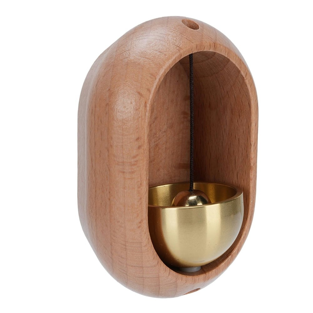 M Buder Magnetic Brass and Beech Wood Shopkeeper's Doorbell: $14.19 M Buder Magnetic Brass and Beech Wood Shopkeeper's Doorbell: $14.19