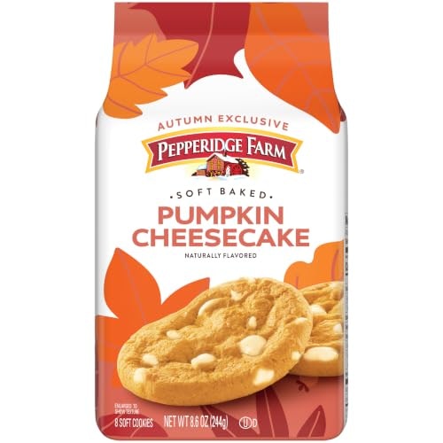 Pepperidge Farm Pumpkin Cheesecake Cookies 8.6-oz.: $4.59