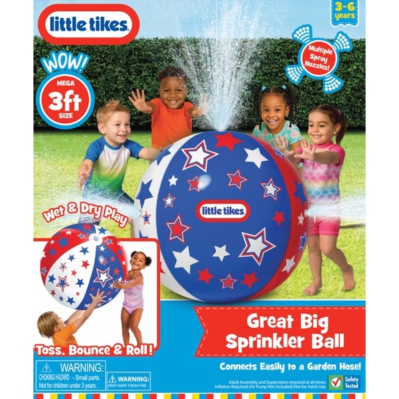 Little Tikes Great Big Sprinkler Ball: $9 Little Tikes Great Big Sprinkler Ball: $9
