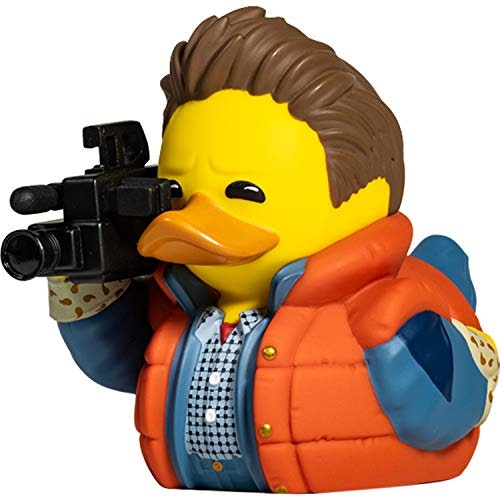 Tubbz Back to the Future Marty McFly Cosplaying Rubber Duck Figure: $9.62