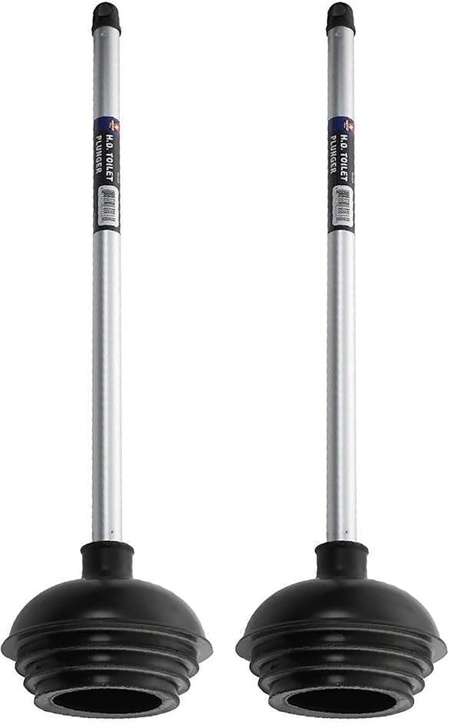 Neiko All-Angle Aluminum Handle Toilet Plunger 2-Pack: $14 Neiko All-Angle Aluminum Handle Toilet Plunger 2-Pack: $14