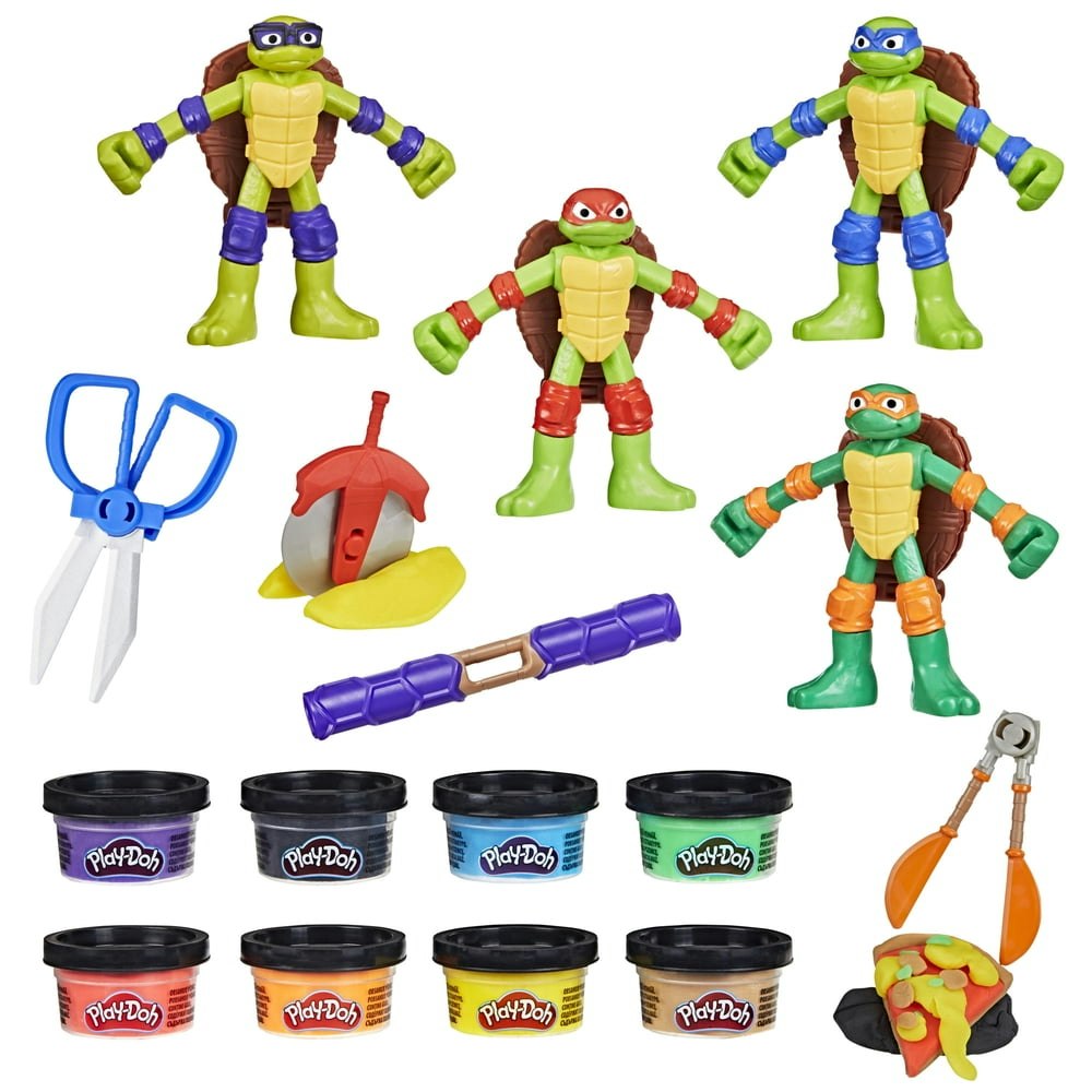 Play-Doh Teenage Mutant Ninja Turtles Cowabunga Creations Set: $24.49