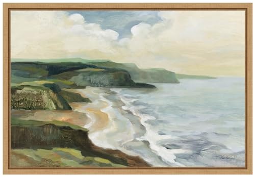 Amanti Art Irish Coast by Silvia Vassileva 16x23-Inch Framed Canvas Wall Art: $87.99 Amanti Art Irish Coast by Silvia Vassileva 16x23-Inch Framed Canvas Wall Art: $87.99