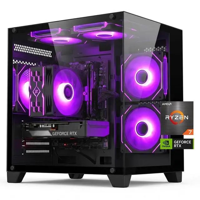 AOACE Ryzen 7 5700X RTX 5060 Gaming Desktop: $1,130 + $40 Gift Card