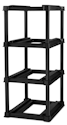 Sterilite 4-Tier Tote Rack for $35 + free shipping w/ $35
