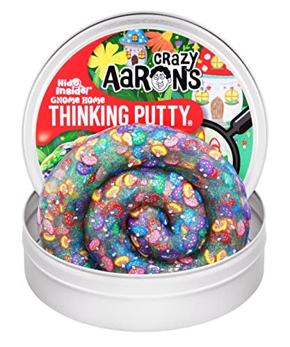 Crazy Aaron's Gnome Home Thinking Putty 4-Inch Tin: $14.95 Crazy Aaron's Gnome Home Thinking Putty 4-Inch Tin: $14.95