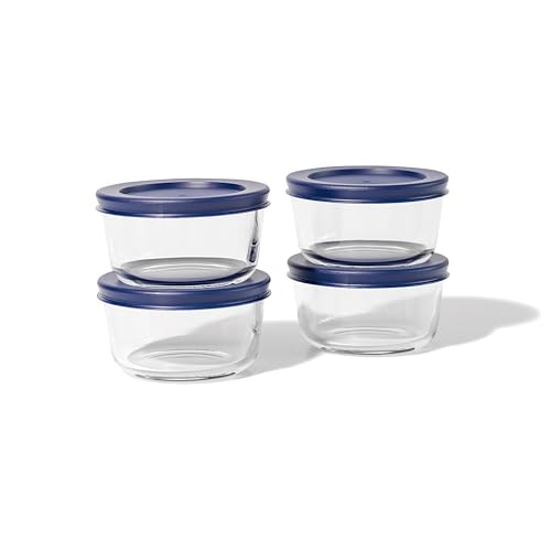 8-Piece Glass Food Storage Container Set: $16.99 8-Piece Glass Food Storage Container Set: $16.99