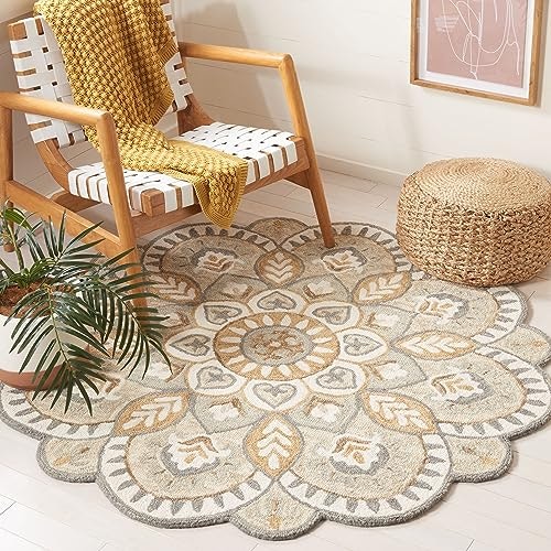 Safavieh Novelty Collection 5-Foot Round Wool Area Rug: $94.89 Safavieh Novelty Collection 5-Foot Round Wool Area Rug: $94.89