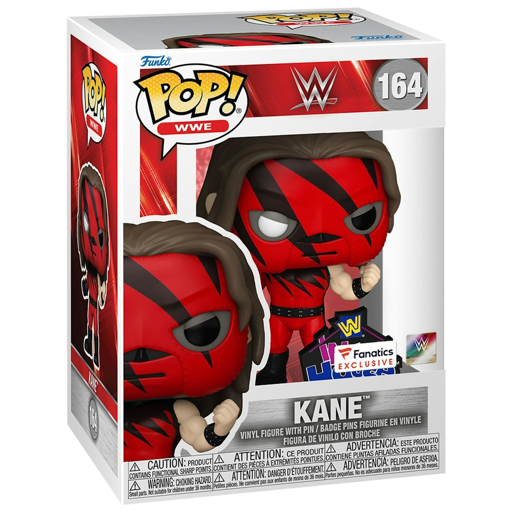 Funko Pop! WWE Kane Vinyl Figure w/ Collectible Pin: $8.99