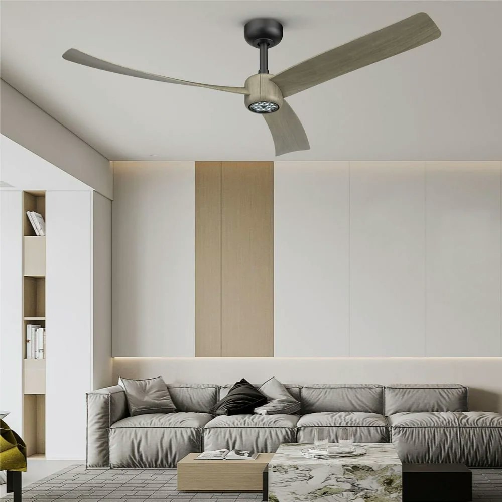 Taloya I3 52" Indoor Downrod Ceiling Fan: $29 Taloya I3 52" Indoor Downrod Ceiling Fan: $29