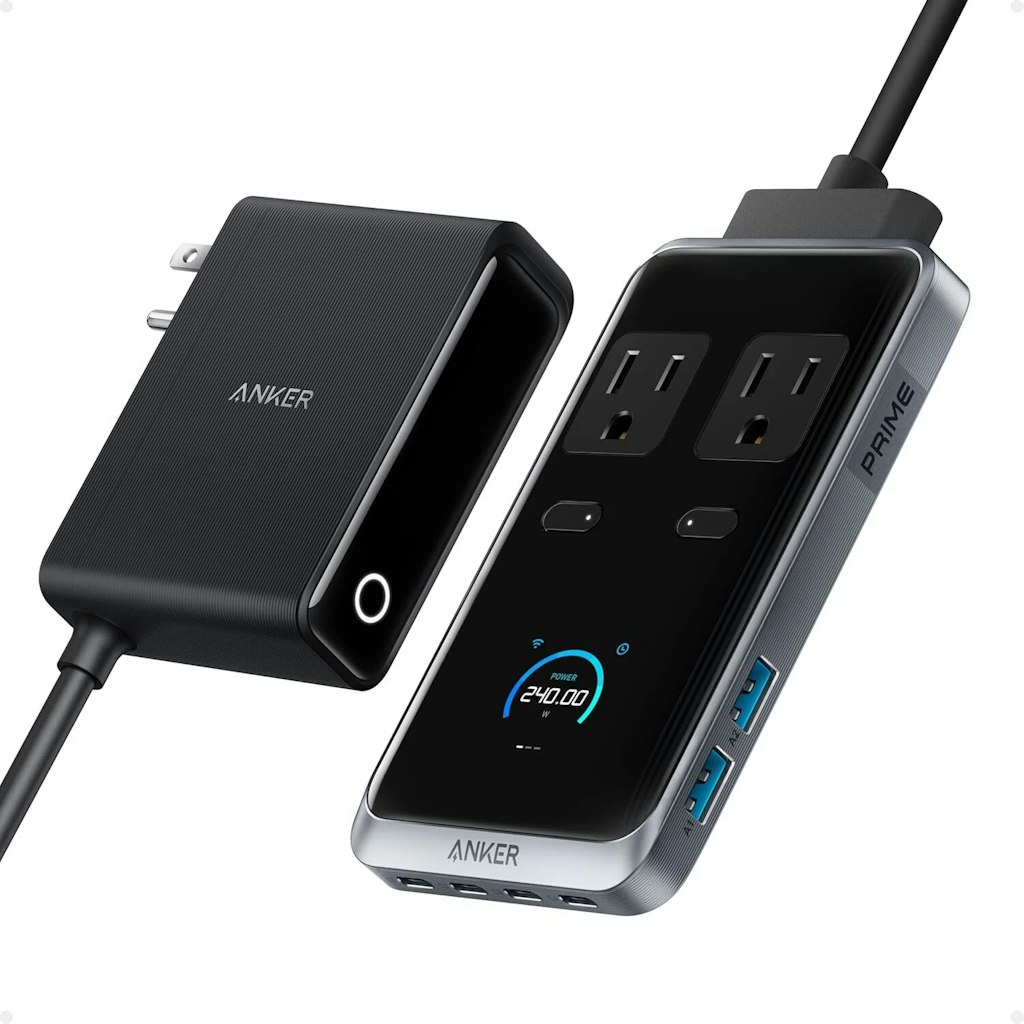 Certified Refurb Anker Prime 240W 8-in-1 USB-C Charging Station: $65 Certified Refurb Anker Prime 240W 8-in-1 USB-C Charging Station: $65