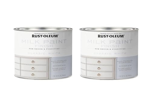 Rust-Oleum Milk Paint Finish 1-Quart Can 2-Pack: $24.49