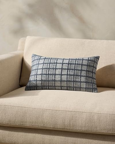 Loloi Magnolia Home Liv Navy 13" x 21" Down Pillow: $38.18