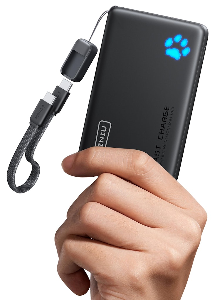 Iniu 45W Fast Charging 10,000mAh Portable Charger: $22