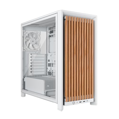 Corsair 4000D Wood Mid-Tower ATX PC Case: $109.99