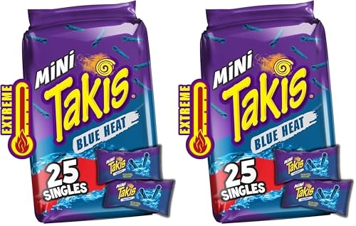Takis Blue Heat Rolled Tortilla Chips 50-Pack: $22.20
