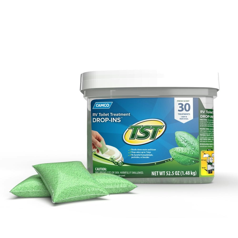 Camco TST RV Toilet Treatment Drop-Ins 30-Count: $18.69