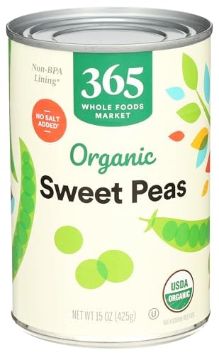 365 by Whole Foods Market Organic Sweet Peas 15-oz: $2.33 365 by Whole Foods Market Organic Sweet Peas 15-oz: $2.33