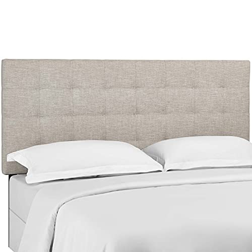 Modway Paisley Upholstered Tufted Linen King/California King Headboard: $178.23 Modway Paisley Upholstered Tufted Linen King/California King Headboard: $178.23